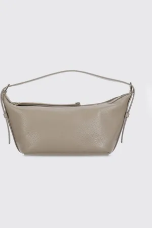Fabiana Filippi Borsa in pelle a grana con monile