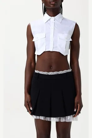ANIYE BY Top cropped in misto cotone