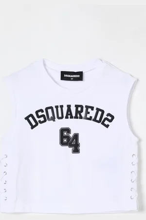 Dsquared2 Canotta in cotone con logo