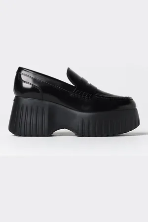 Hogan Mocassino in pelle pazzolata