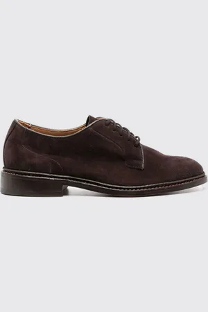 TRICKERS Derby in camoscio