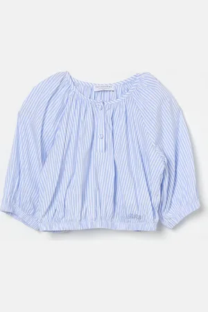 Serafini Blusa in misto cotone a righe