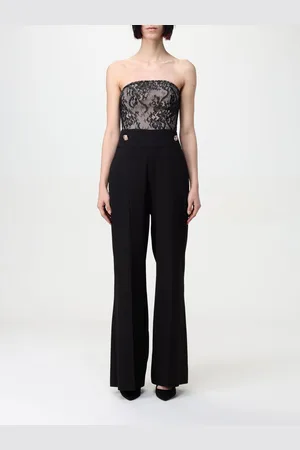 HH COUTURE Tuta in crêpe e pizzo