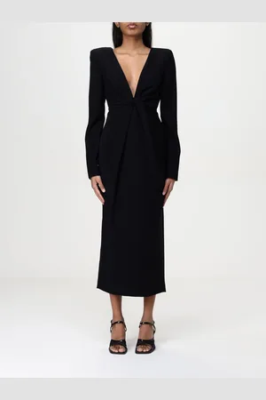 Emporio Armani Abito midi in crêpe