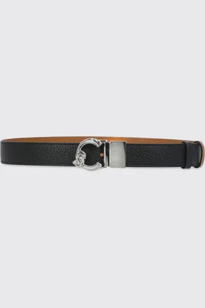 Coccinelle Cintura C-Me reversibile in pelle a grana