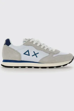 sun68 Sneakers Tom Solid in camoscio e mesh