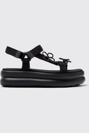 Camper Sandalo Twins in PET riciclato con applicazioni