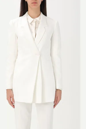Emporio Armani Blazer monopetto in crêpe