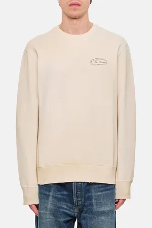 Golden Goose Felpa in cotone con stampa slogan