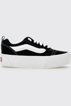 Vans Sneakers Knu Stack Platform in camoscio e gomma
