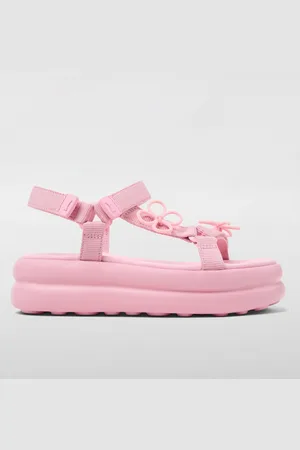 Camper Sandalo Twins in PET riciclato con applicazioni