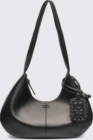 Ganni Borsa Hobo in pelle riciclata