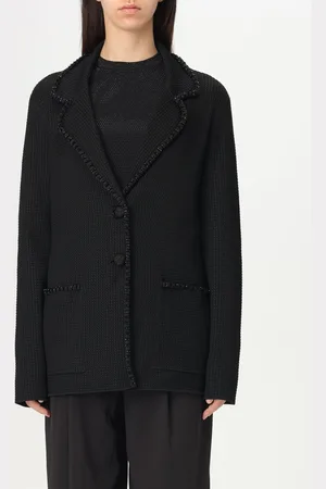 Emporio Armani Blazer a monopetto in viscosa