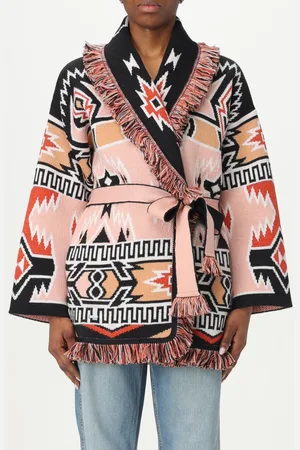 Alanui Cardigan a vestaglia in lana vergine