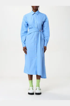 Msgm Abito chemisier in cotone