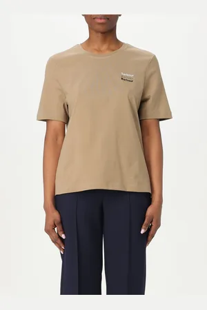 Barbour T-shirt in cotone con logo