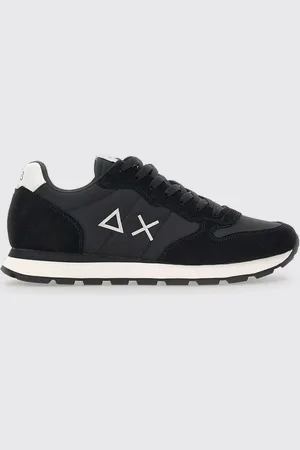 sun68 Sneakers Tom Solid in camoscio e mesh