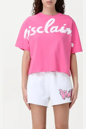 DISCLAIMER T-shirt in cotone con maxi logo
