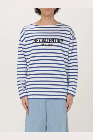 VALENTINO T-shirt in cotone a righe "Chez "