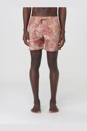 Etro Pantaloncino in nylon con stampa Paisley