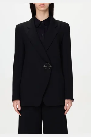 Emporio Armani Blazer a doppiopetto in viscosa