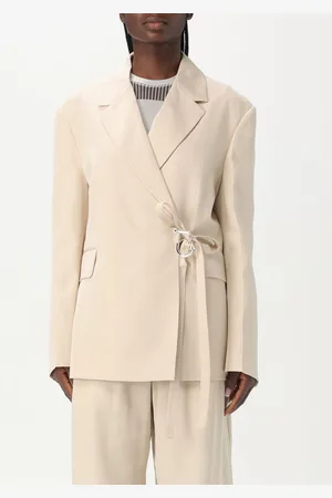 J.W.Anderson Blazer doppiopetto in viscosa e seta