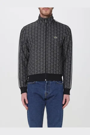 Lacoste Felpa a collo alto con zip in cotone