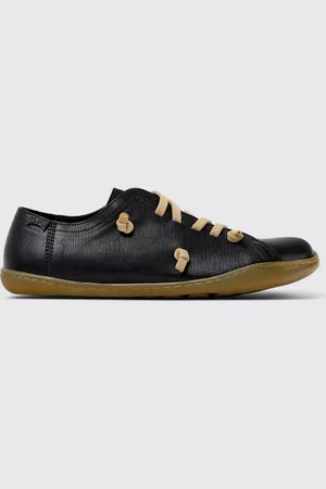Camper Sneakers Twins in pelle a grana naturale