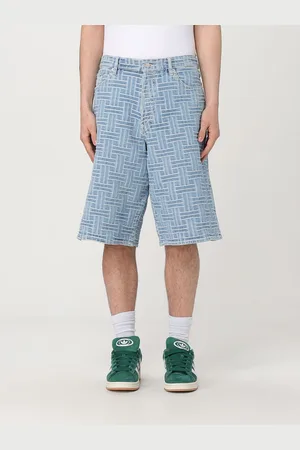 Kenzo Pantaloncino in denim con stampa