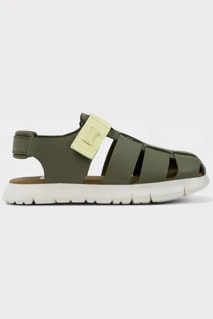 Camper Sandalo Oruga in nabuk e nylon
