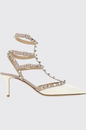VALENTINO GARAVANI Slingback Rockstud in vernice