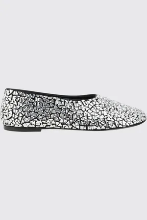 Proenza Schouler Ballerina Glove in pelle con cristalli applicati