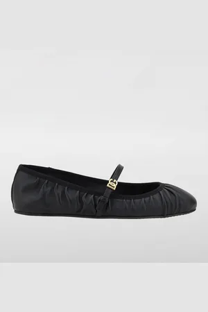 Dolce & Gabbana Ballerina Vally in nappa drappeggiata