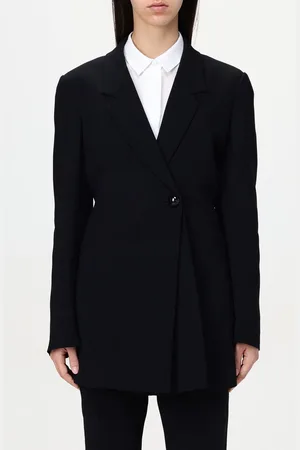 Emporio Armani Blazer monopetto in crêpe