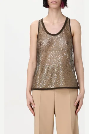 Pinko Canotta con paillettes