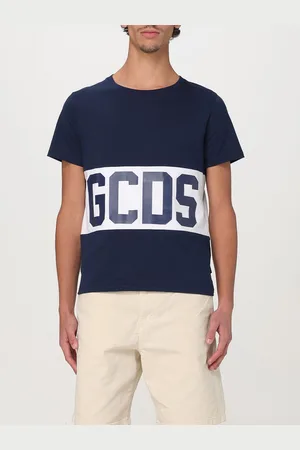GCDS T-shirt in cotone con maxi logo
