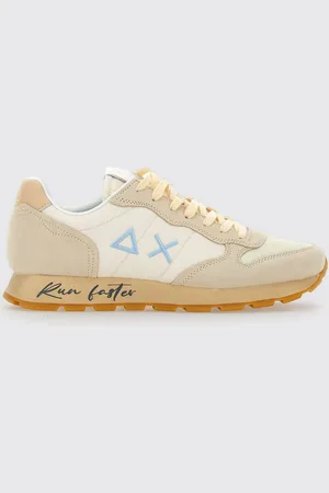 sun68 Sneakers Tom Vintage in camoscio e mesh