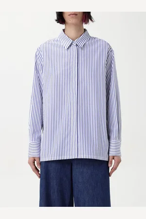 Max Mara Camicia classica in cotone a righe