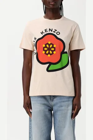 Kenzo T-shirt in cotone con stampa logo