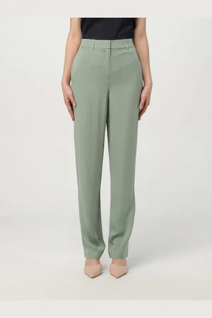 Armani Exchange Pantalone classico in crêpe