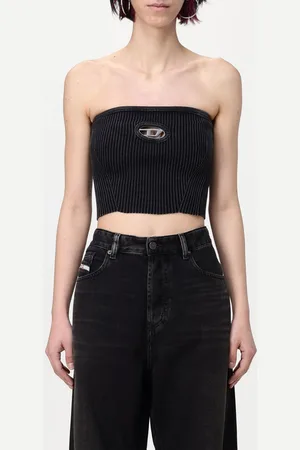 Diesel Top a fascia in maglia