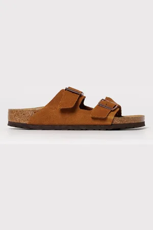 Birkenstock Sandalo Arizona in camoscio