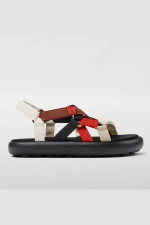 Camper Sandalo Twins in PET riciclato multicolor