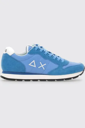 sun68 Sneakers Tom Solid in camoscio e mesh