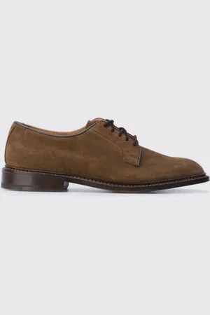 TRICKERS Derby in camoscio