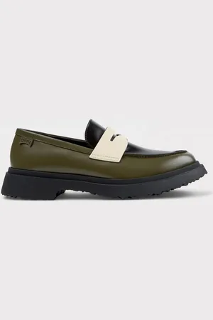 Camper Mocassino Twins in pelle spazzolata