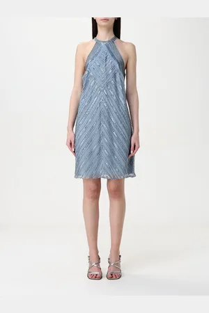 Ralph Lauren Abito in crêpe con paillettes