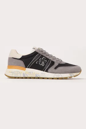 Premiata Sneakers Lander in camoscio e nylon