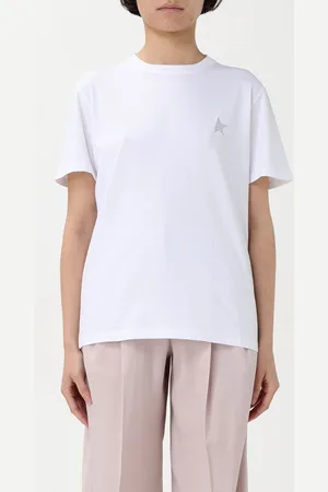 Golden Goose T-shirt in cotone con mini logo
