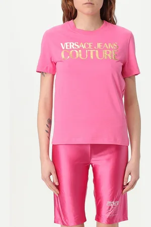 VERSACE T-shirt in cotone con logo